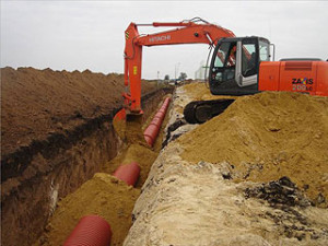 Трубы ПВХ используются для прокладки канализационных систем